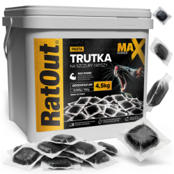RatOut Brodifacoum-Paste (schwarz) Max Power 4,5kg